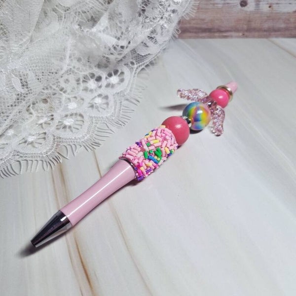 Pen hagelslag roze