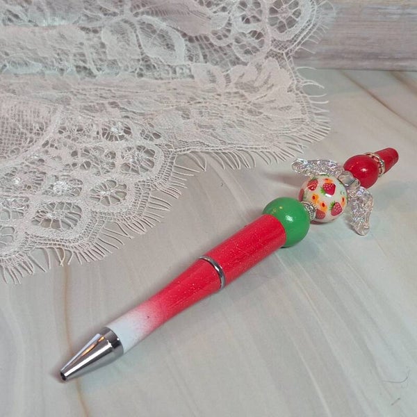 Pen rood/groen/wit