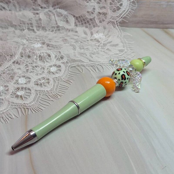 Pen mint/oranje