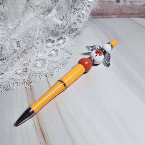 Pen geel/oranje