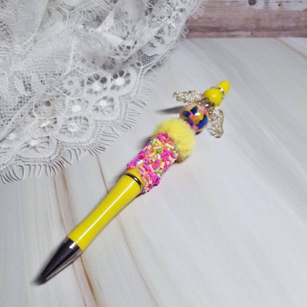 Pen hagelslag geel