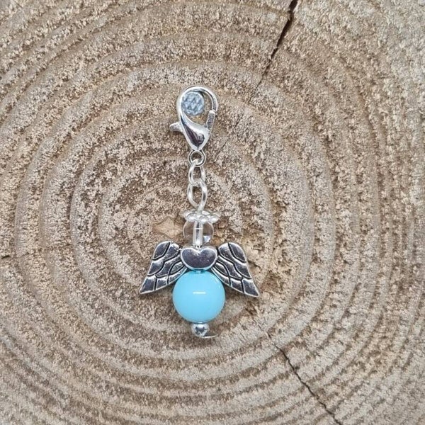 Geluksengel licht blauw