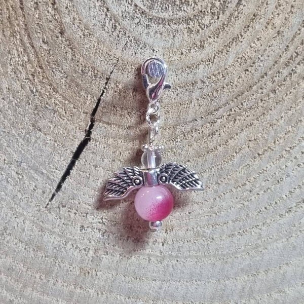 Geluksengel roze