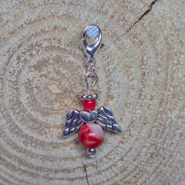 Geluksengel rood