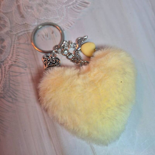 Pluche hart licht geel