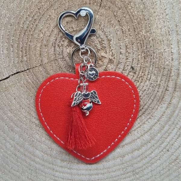 Tassenhanger hart rood