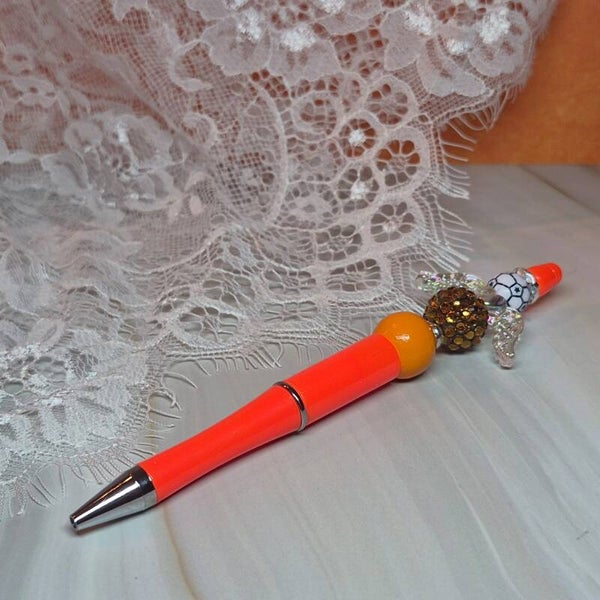 Pen oranje/goud