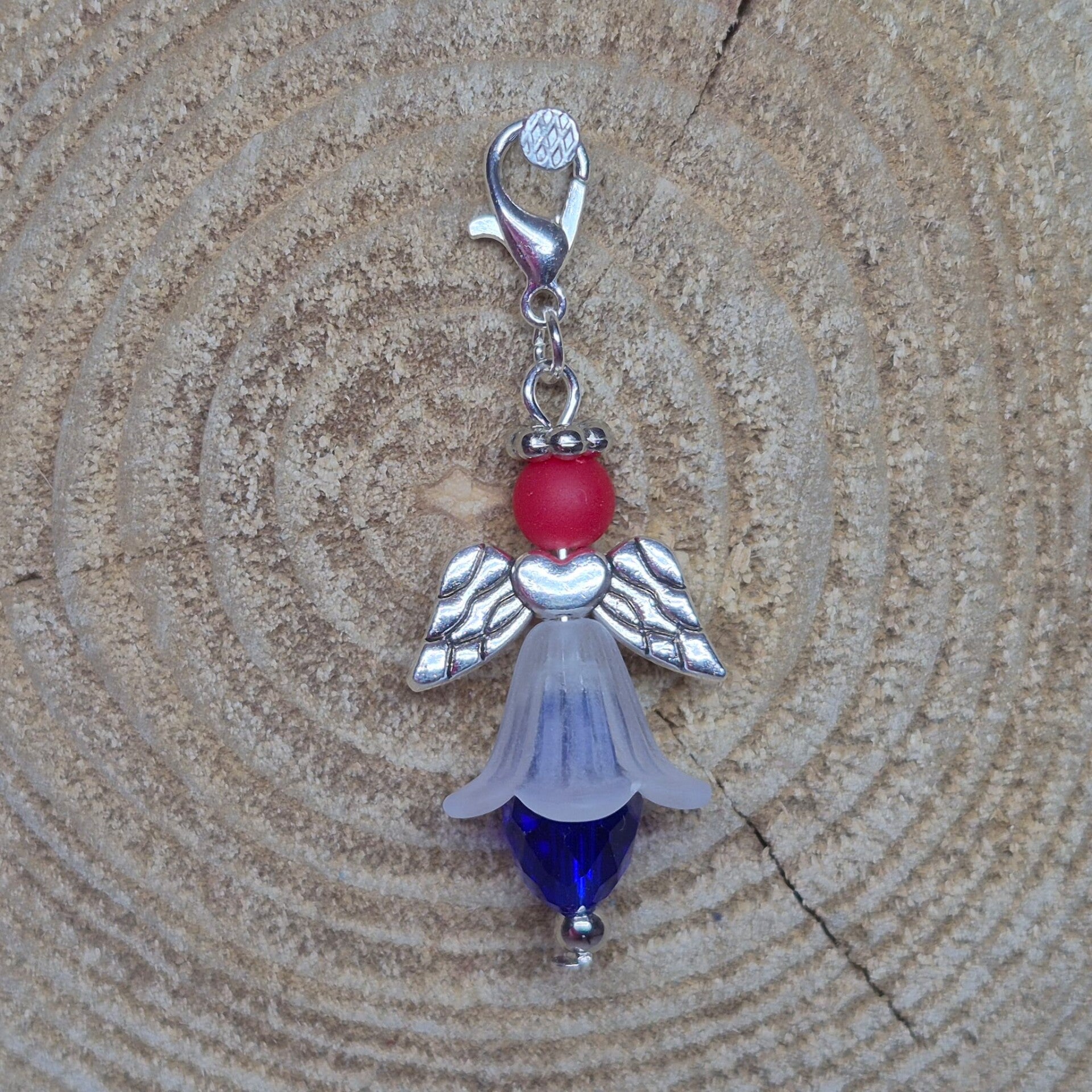 Geluksengeltje rood wit blauw