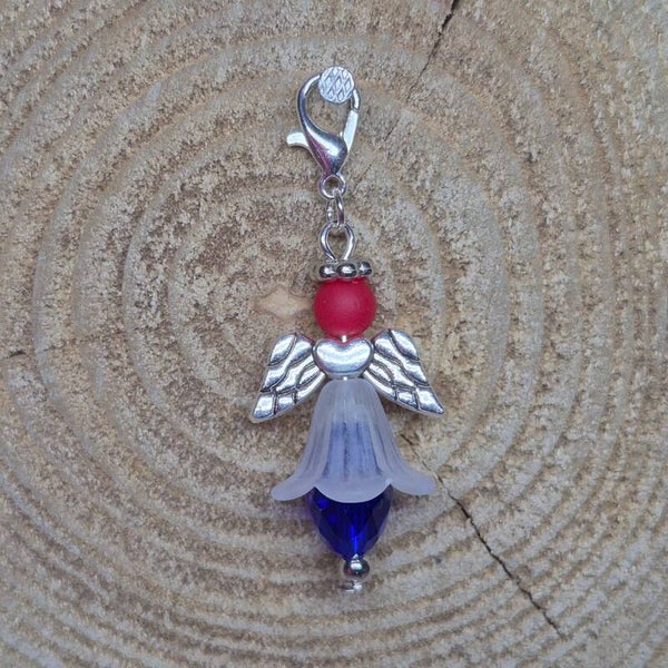 Geluksengeltje rood wit blauw