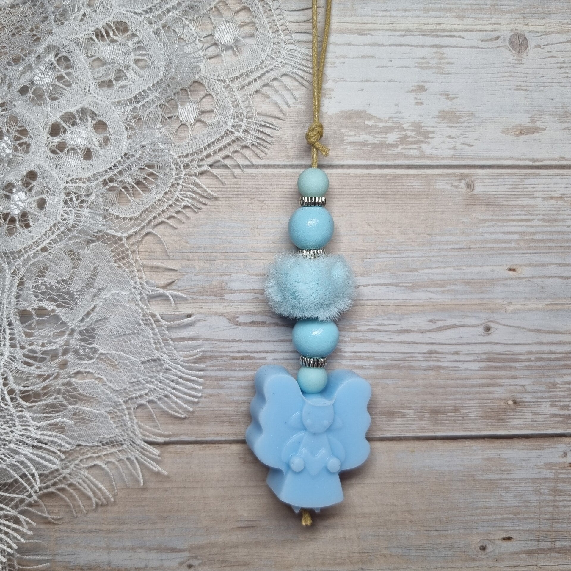 Zeepketting blauw