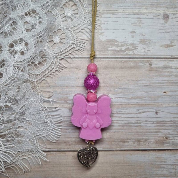 Zeepketting roze