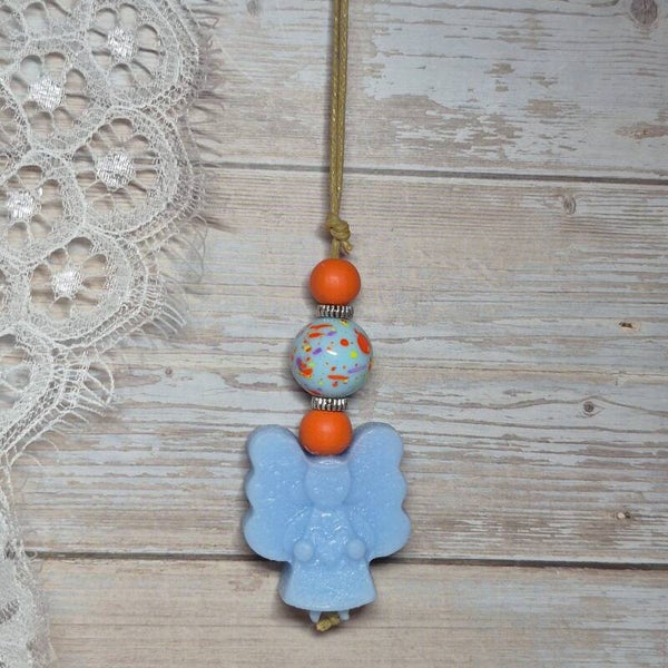 Zeepketting blauw/oranje