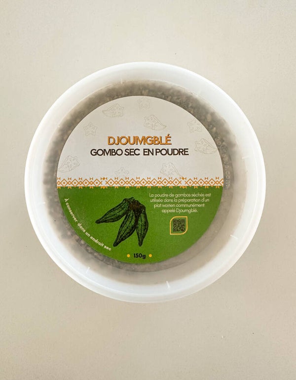 Poudre de gombos séchés