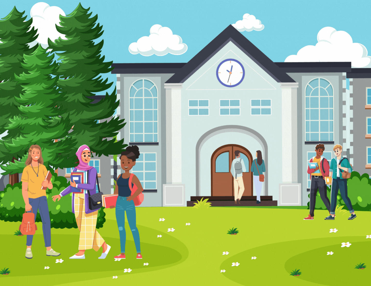 convrsacion  buenas amigas