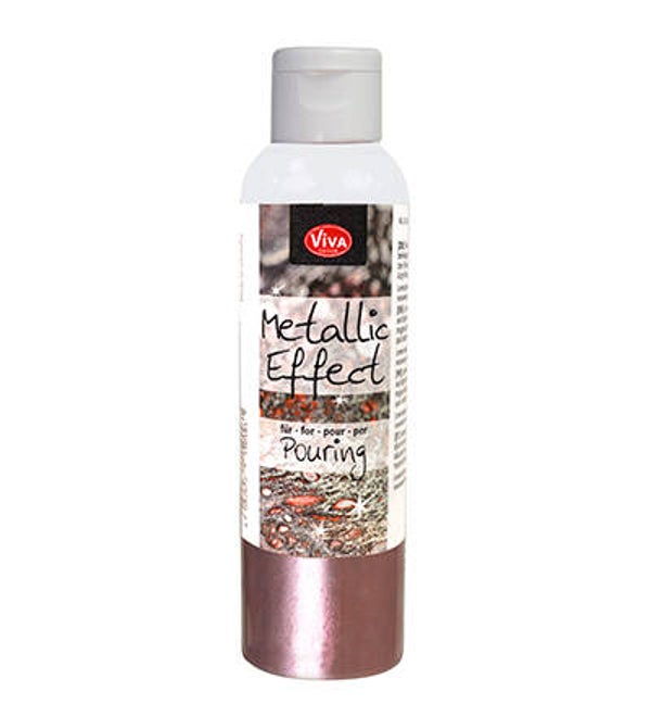 metallic effect Rose-Goud pouring 120ml
