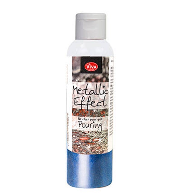 Metallic Effect voor pouring blauw 120 ml