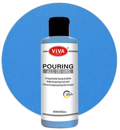 Pouring All in One – Middelblauw – 90ml