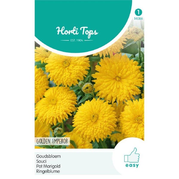 HT Calendula, Goudsbloem Golden Emperor