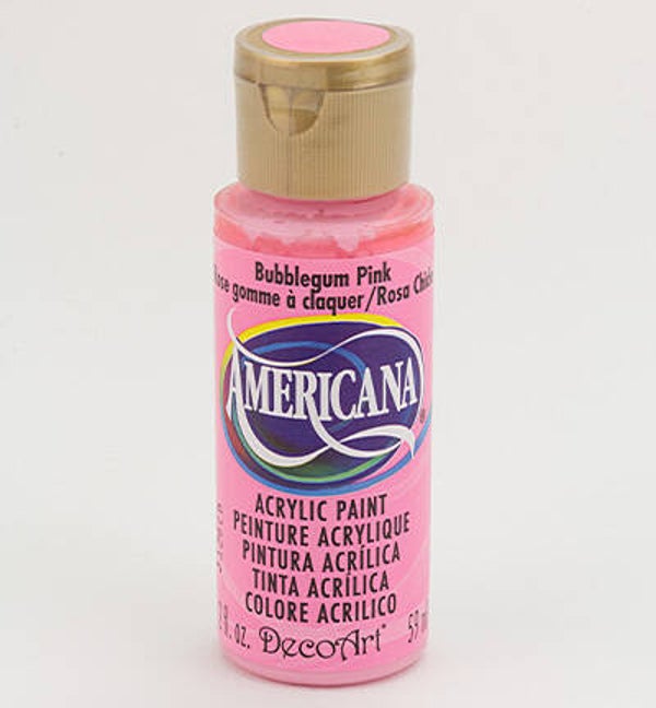 Americana Acrylics Bubblegum Pink   (da250)