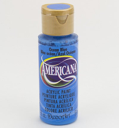 Americana Acrylics Ocean Blue (da270)