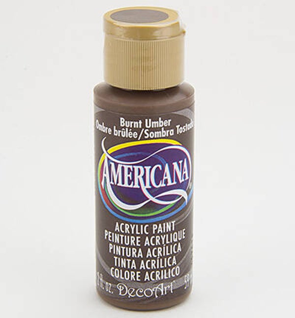 Americana Acrylics  Burnt Umber (da064)