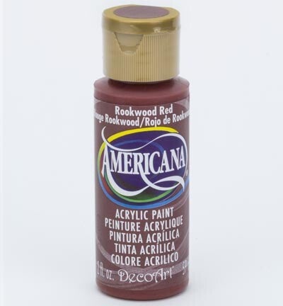 Americana Acrylics  Rookwood Red (da097)