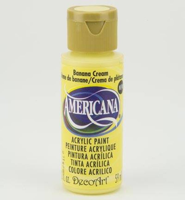 Americana Acrylics  Banana Cream (da309)