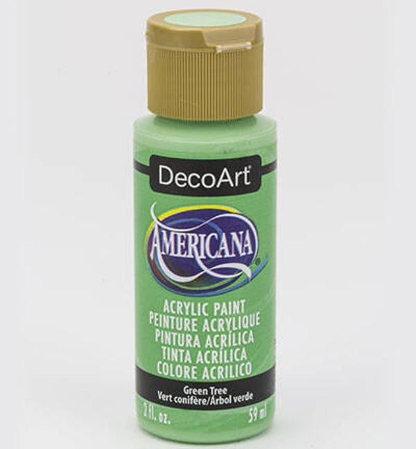 Americana Acrylics  Green Tree