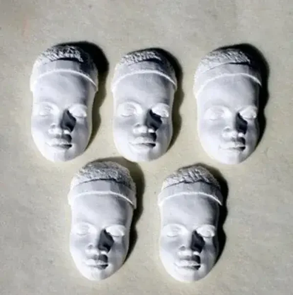 Caras massai set 5 stuks 4,5 x 2,5 cm