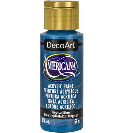 Americana Acrylics Tropical Blue da375