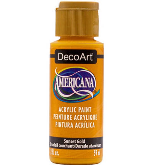 Americana Acrylics Sunset Gold  (da405)