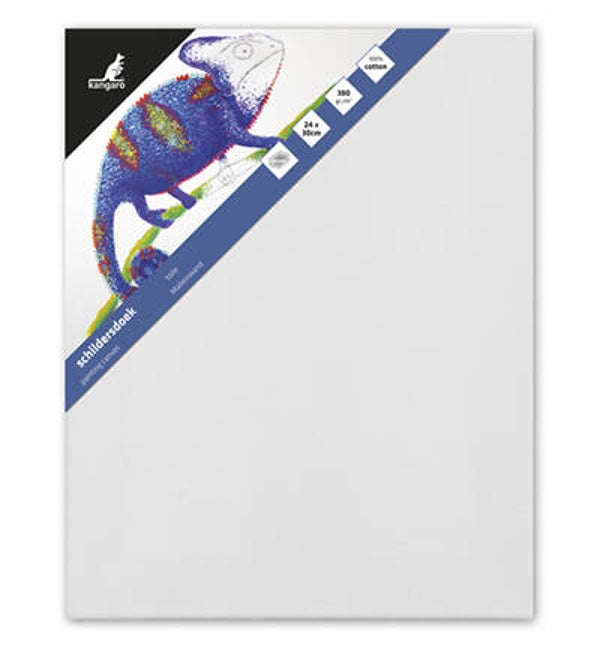 Schildersdoek 24x30cm 3 lagen gesso