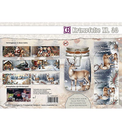 Krimpfolie Fles/pot XL nr. 33