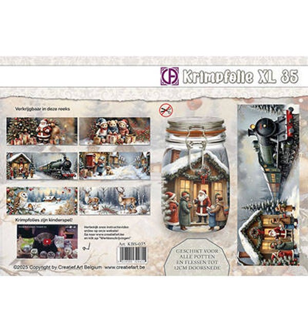 Krimpfolie Fles/pot XL nr. 35