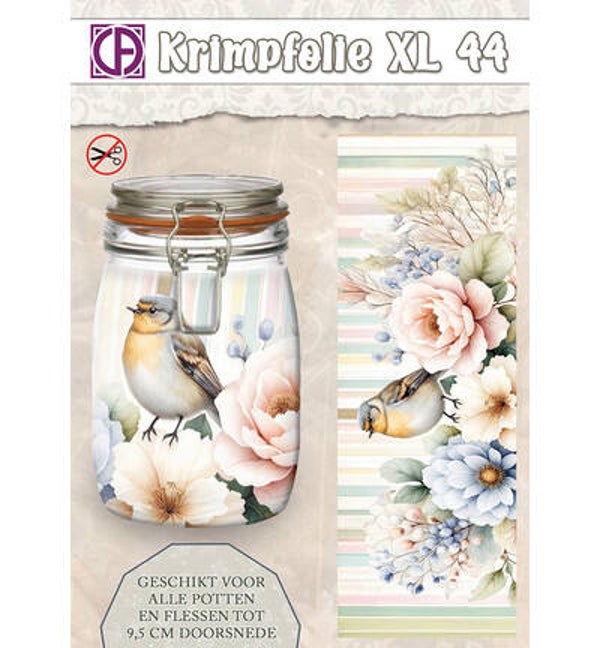Krimpfolie Fles/pot, tot 9.5cm, nr. 44