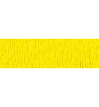 Crepe Paper, geel, (50cm / 2,5mtr / 32 g/m2)