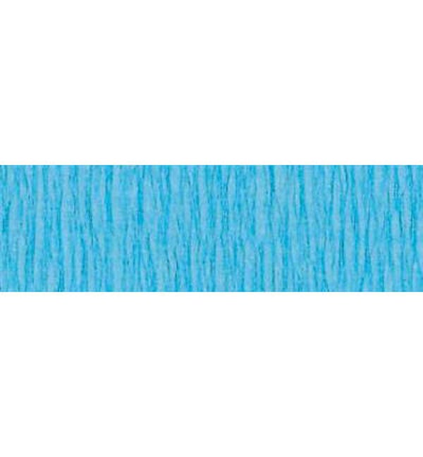 Crepe Paper, Licht blauw  (50cm / 2,5mtr / 32 g/m2)