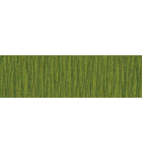 Crepepapier olive groen (50cm / 2,5mtr / 32 g/m2)