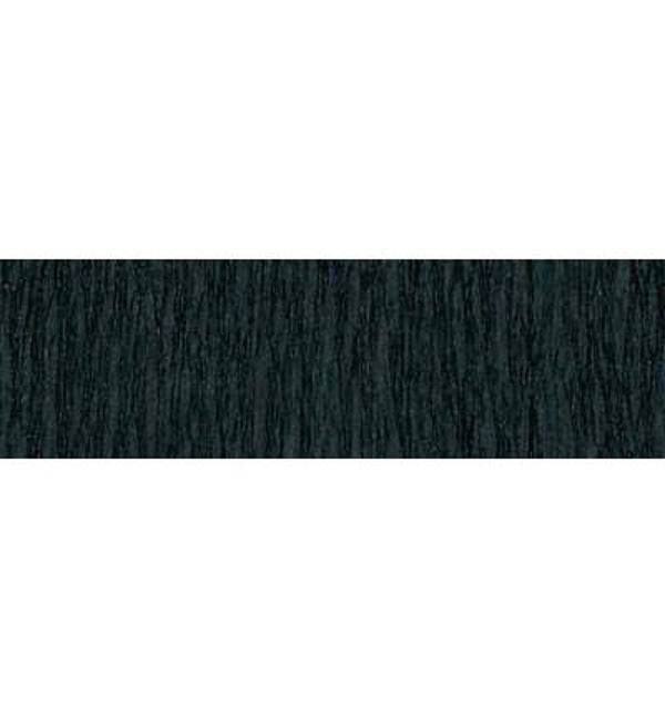 Crepe Paper, zwart  (50cm / 2,5mtr / 32 g/m2)