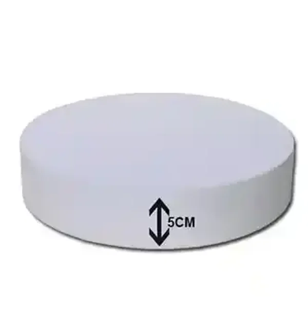 Styropor Disc, h 5cm / ø 5cm