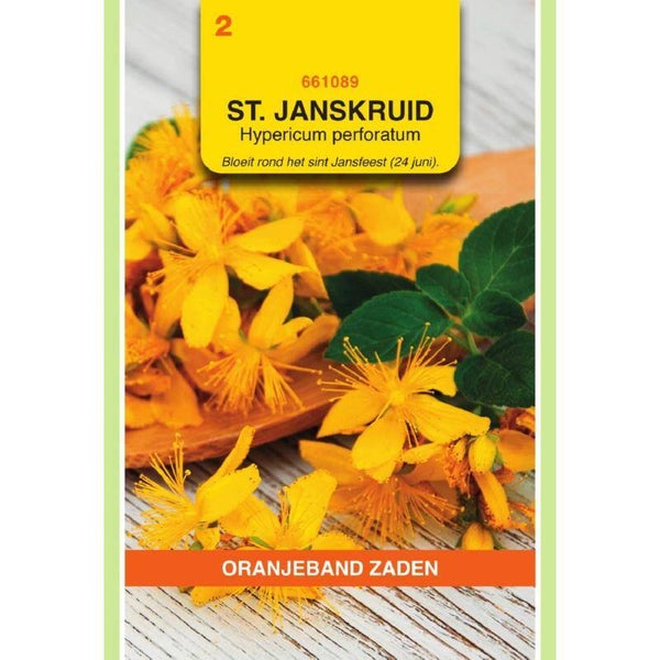 Oranjeband zaden OBZ St. Janskruid