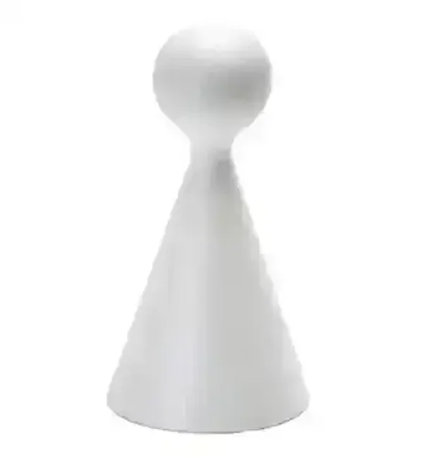 Styropor - kegel  H 15cm, ∅7,8cm