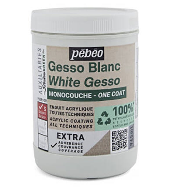 gesso One Coat White 945ml