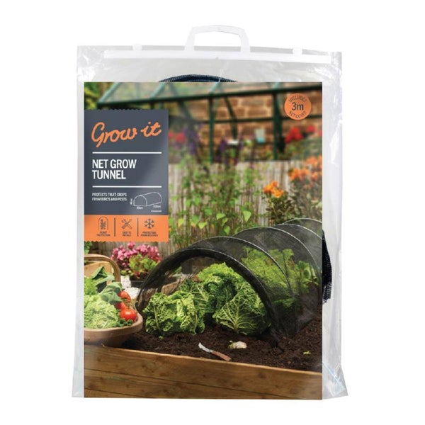 Gardman Grow-it Kweektunnel Gaasnet h: 40:cm x w: 50cmx l: 310
