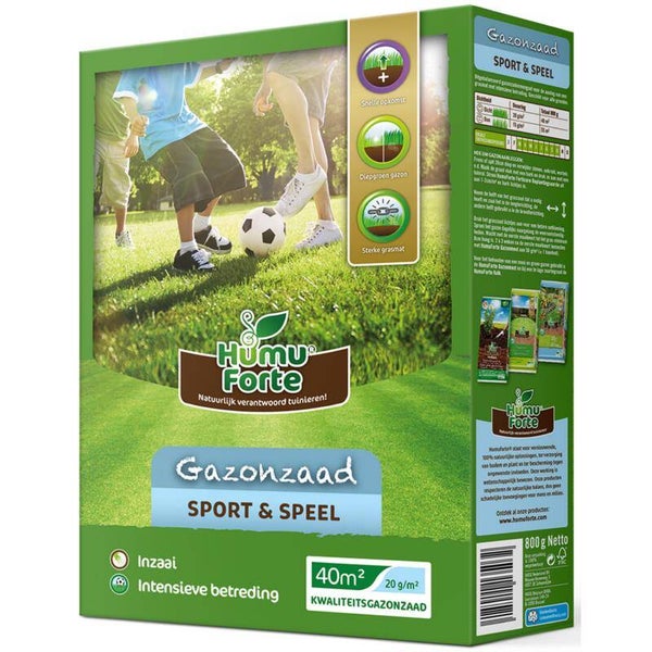 HumuForte Sport en Speel graszaad 800g