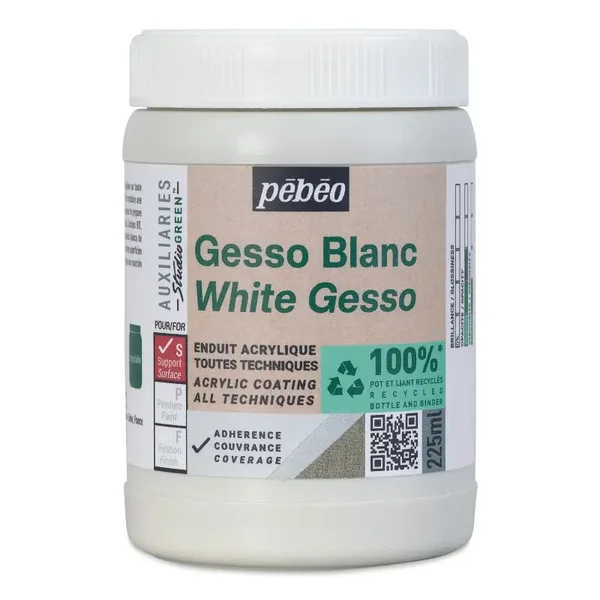gesso wit, pebeo 225ml