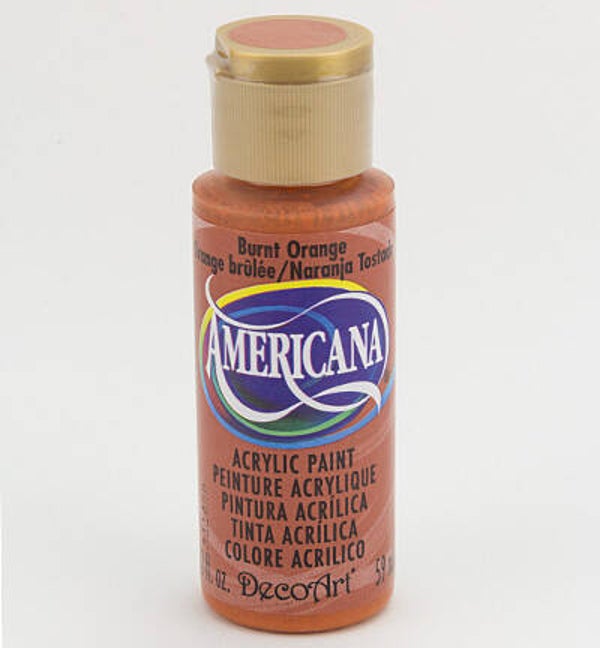 Americana Acrylics Burnt Orange