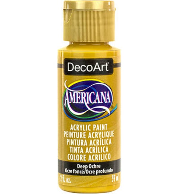 Americana Acrylics Deep Ochre