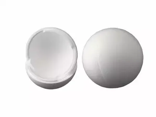 Styropor/ Tempex bal 20 cm 2 delig
