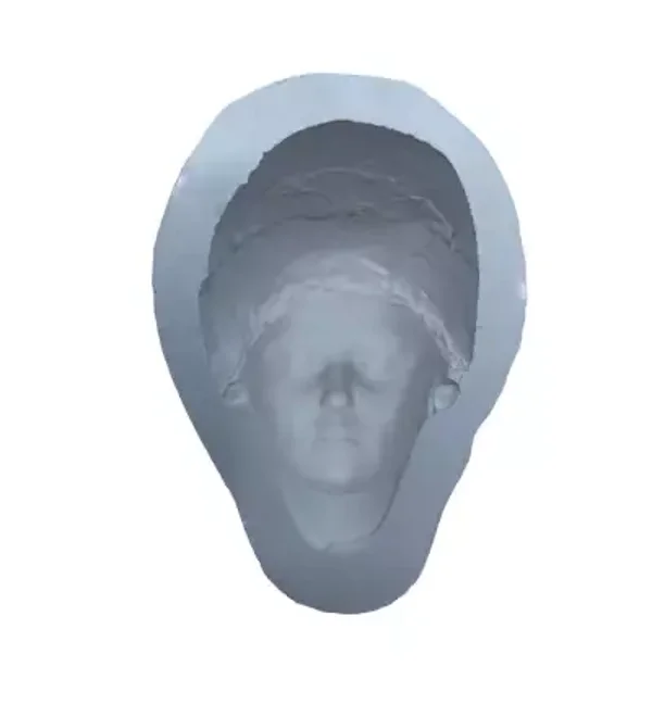 Silicon mould Bella half head